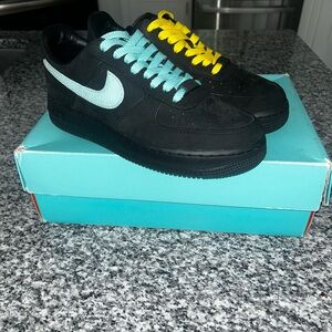 Nike Black Tiffany AF1 Sneakers